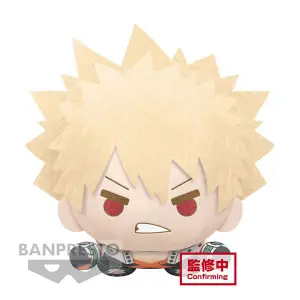 Figurine Banpresto My Hero Academia Lying Down Big Plush～izuku Midoriya･katsuki Bakugo～ (B:katsuki Bakugo) image-0