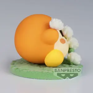 Figurine Banpresto Kirby Fluffy Puffy Mine～Play In The Flower～(C:Waddle Dee) image-1
