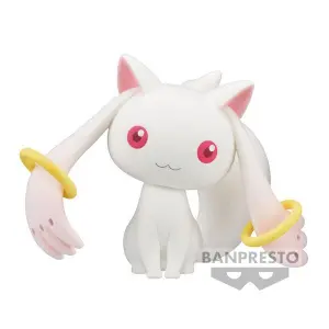 Figurine Banpresto Puella Magi Madoka Magica: The Movie Rebellion Fluffy Puffy～Kyubey&Bebe～(A:Kyubey) image-0
