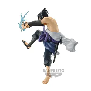 Figurine Banpresto Naruto Shippuden - Vibration Stars - Uchiha Sasuke image-3