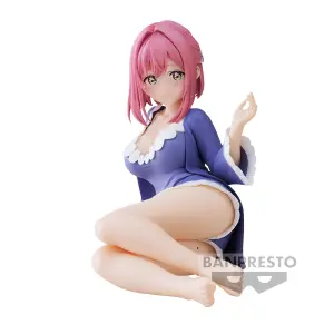 Figurine Banpresto The 100 Girlfriends Who Really Love You Relax Time - Hakari Hanazono image-0