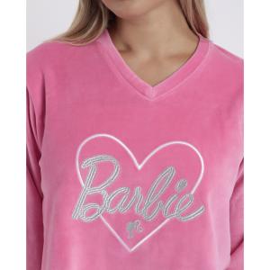 Dame langærmet pyjamas Barbie Love image-3