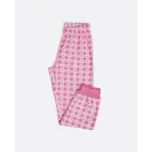 Girls' long-sleeve pyjamas Barbie Vichy Mood image-3