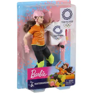Olympische Skateboard-Puppe Barbie image-3