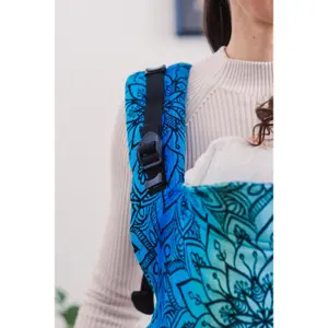 Porta-bebés clássico de lã Be Lenka Mandala Day image-3