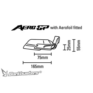 Motorcycle Clutch Lever Protector Barkbusters Aero-GP image-3