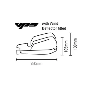 Motorcycle Hand Guard Shield Barkbusters VPS MX image-1
