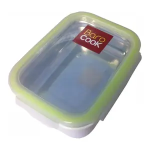 Self-heating rectangular food storage box BaroCook image-0