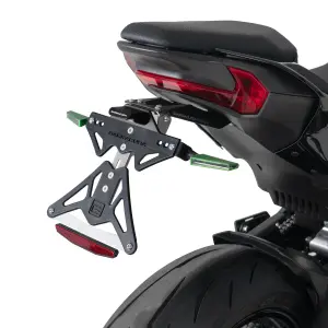 Support de plaque d'immatriculation moto origie Barracuda Kawasaki Z900 2025 image-1