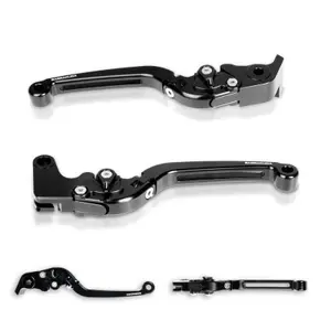 Pair of motorcycle brake and clutch levers Barracuda Aprilia image-0