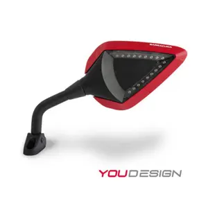 Par de espejos para moto Barracuda image-0