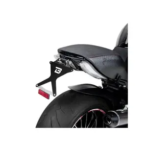 Suporte de matrícula de mota Barracuda Ducati Diavel image-0