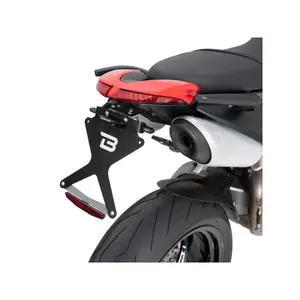 Soporte para matrícula de moto Barracuda Ducati Hypermotard 950 (2020-21) image-1