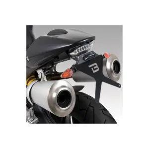 Kennzeichenhalter + Rücklicht Motorrad Barracuda Ducati Monster 696 image-0