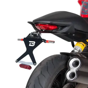 Βάση πινακίδας μοτοσυκλέτας Barracuda Ducati Monster 821 (2014-2017) image-0