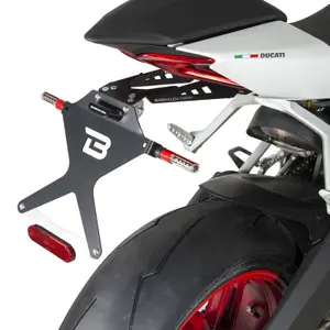 Uchwyt na tablicę motocyklową Barracuda Ducati Panigale 899 / 959 / 1199 / 1299 image-0