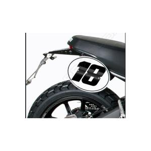 Motorcycle license plate holder Barracuda Scrambler Ducati image-0