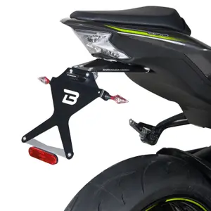 Support de plaque moto Barracuda Kawasaki Z900 image-0