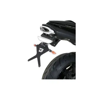 Suporte de matrícula de mota Barracuda Kawasaki 636 07-08 image-0