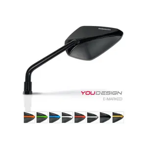 Paire rétroviseurs moto Barracuda X-Version