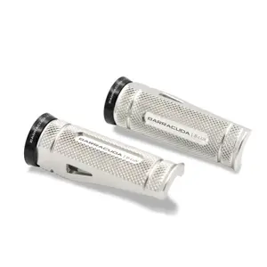 Par de apoios de pés para motas Barracuda image-0