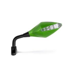 Par de espejos intermitentes para moto Barracuda image-0