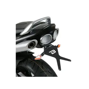 Suporte da placa de matrícula da moto + suporte da luz abs Barracuda Suzuki Gsr 600 image-0