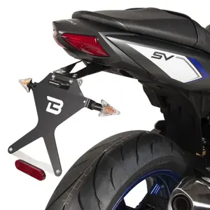 Βάση πινακίδας μοτοσυκλέτας Barracuda Suzuki SV 650 (2016-2020) image-0