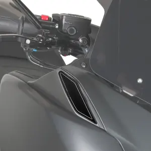 Par de tapas de espejo de moto Barracuda T-Max 2017 et plus image-0