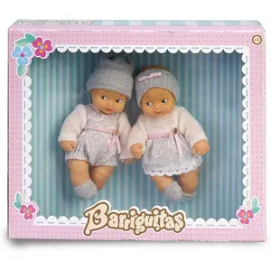 Set of 2 twin dolls Barriguitas image-0