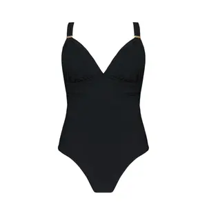 Badeanzug, Damen Barts Solid Plunge Shaping image-0