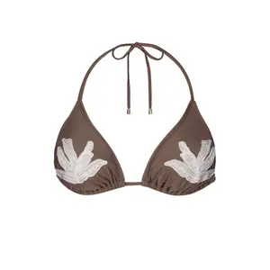 Parte de arriba de bikini en triángulo para mujer Barts Zimbra image-0