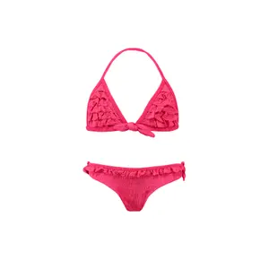 2-piece triangle swimsuit for girls Barts Cossies Ruffle image-0