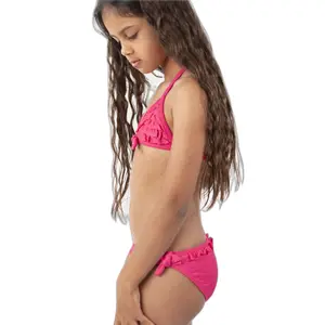 2-piece triangle swimsuit for girls Barts Cossies Ruffle image-2