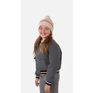 Girl's hat Barts Limeah image-1