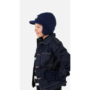 Child's hat with ear flaps Barts Chert image-2