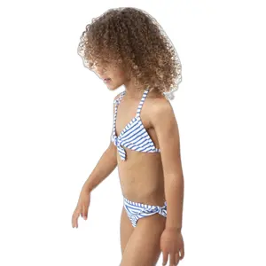 2-piece triangle swimsuit for girls Barts Luanans image-2