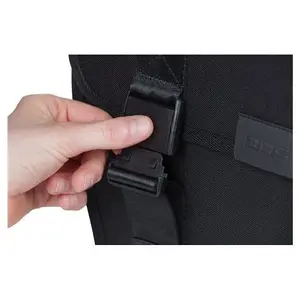 Waterproof polyester bike carrier bag with reflective touring feature Basil (x2) image-5