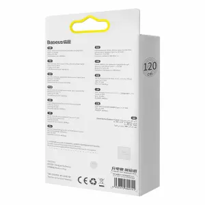 Câble Lightning/USB-C de données à charge rapide Baseus Crystal Shine 20 W image-1