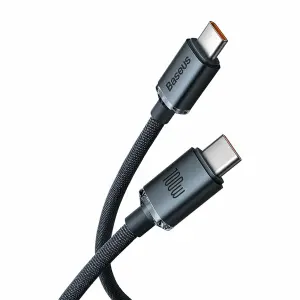 Kabel do szybkiego ładowania 100W usb-c/type-c Baseus Crystal Shine series image-1