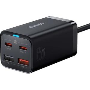 Chargeur secteur USB A 2 ports Baseus GaN3 Pro 65W