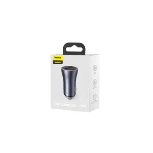 Ładowarka samochodowa usb i usb-c Baseus Golden Contactor Pro Dual Quick CCJD-0G