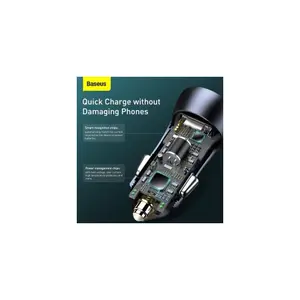 Ładowarka samochodowa usb i usb-c Baseus Golden Contactor Pro Dual Quick CCJD-0G image-4