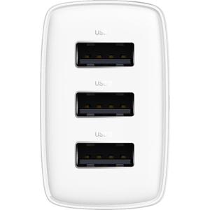 Adaptateur secteur 3x ports USB-A 17 W Baseus Compact image-3