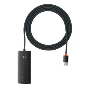 hub usb 4-in-1 adattabile da usb-a a 4xusb-a 3.0 5gb/s con cavo da 2 m Baseus Lite Series