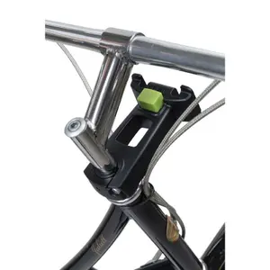 Mounting - front basket attachment compatible with plunger stem and head tube Basil Klickfix image-3