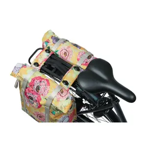 Bakre cykelväska, dubbel fastsättning på bagagehållare Basil Bloom Field systeme mik 30 x 15 x 33 cm image-4