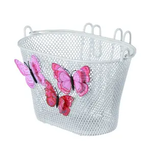 Front bike basket for 12 to 20 inches with hooks Basil Jasmin image-0