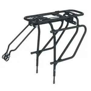 Portapacchi posteriore con aste in alluminio compatible - compatible freno a disco Basil Mik Gamme image-0