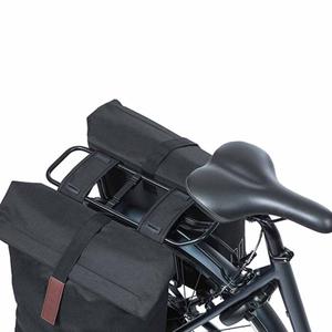 Sacoche de porte-bagages vélo réfléchissant avec scratch polyiester Basil City image-2